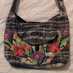 Floral Embroidered Women's Bag
